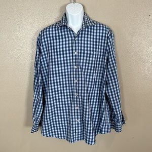 Peter Millar Men’s button down sport shirt size Extra Large.